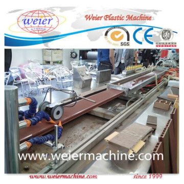 PVC WPC Wood Plastic Door Board Extruder Machine Production Line